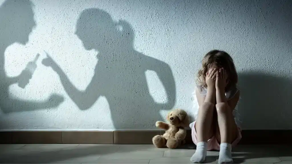 Violenza domestica davanti a minore immagine di repertorio