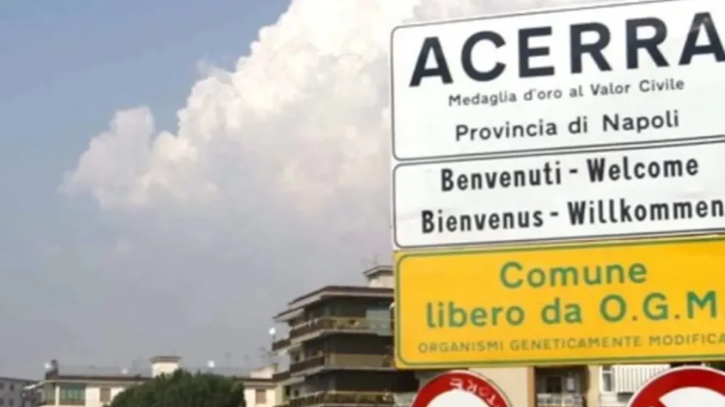 Cartello comune di Acerra