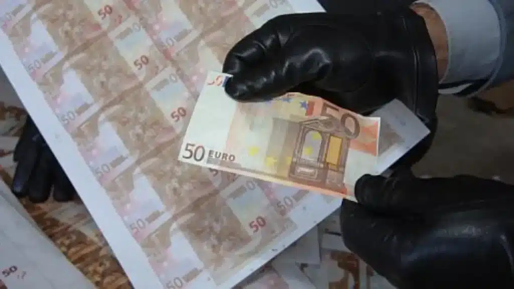 Banconote false sequestrate