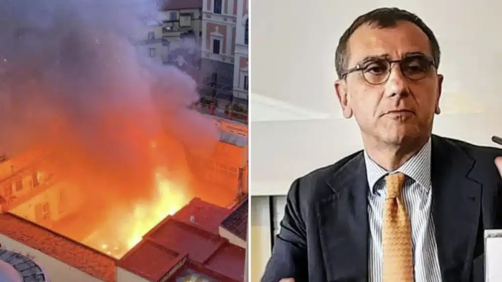 Severino Nappi su incendio Teatro Sannazaro
