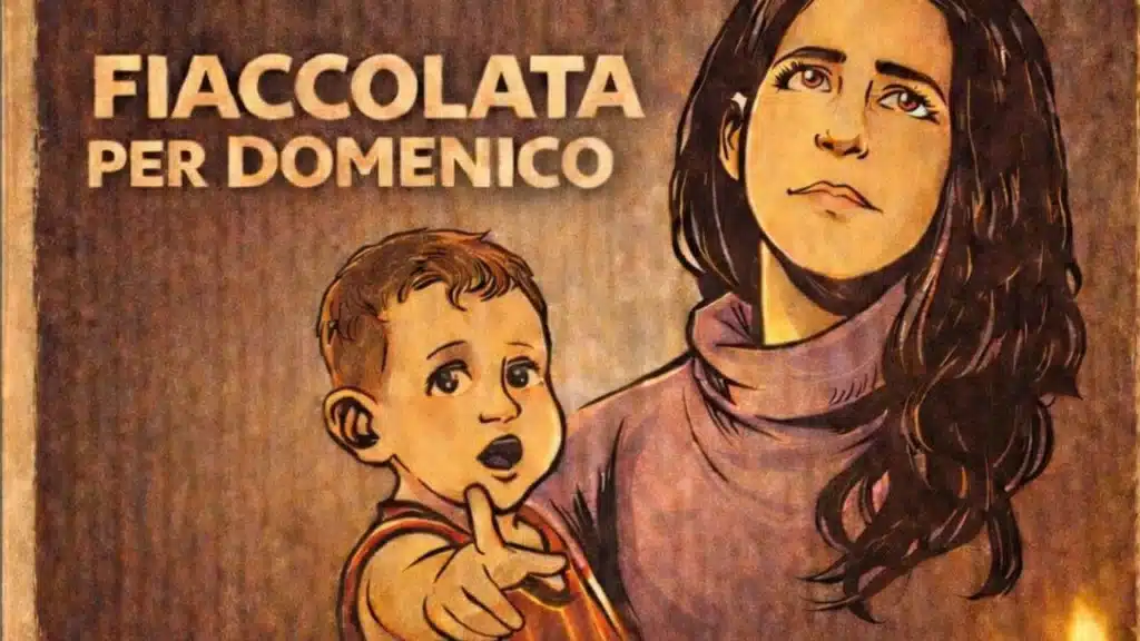 Fiaccolata Nola per Domenico