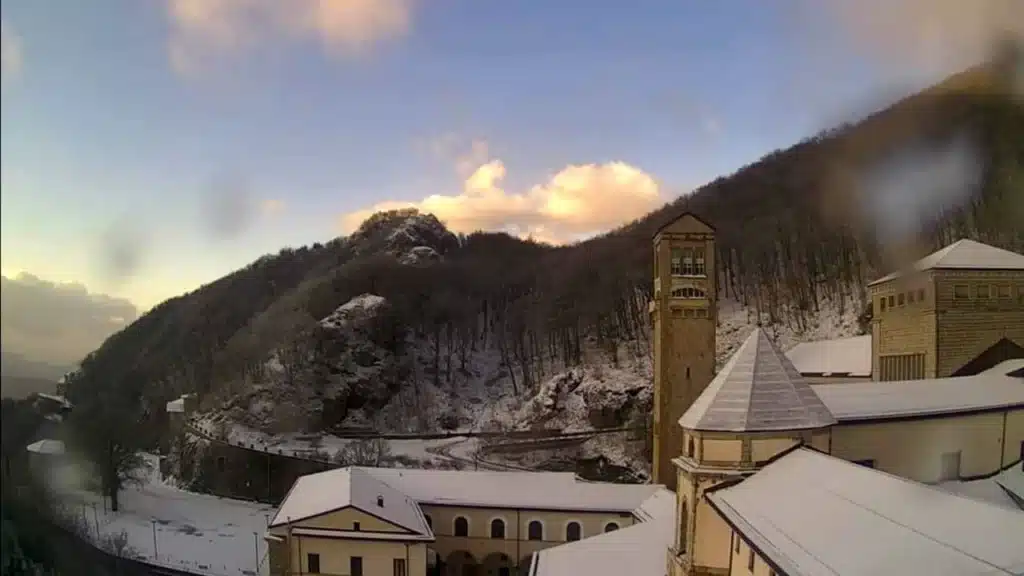 Neve a Montevergine - Immagine di repertorio