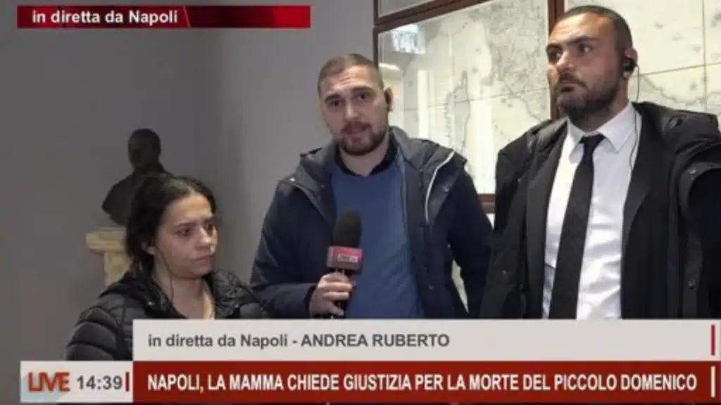 Patrizia, la mamma del piccolo Domenico