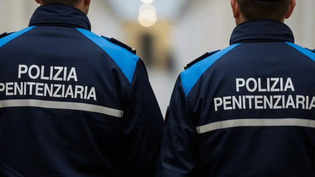 Polizia Penitenziaria. Immagine di repertorio.