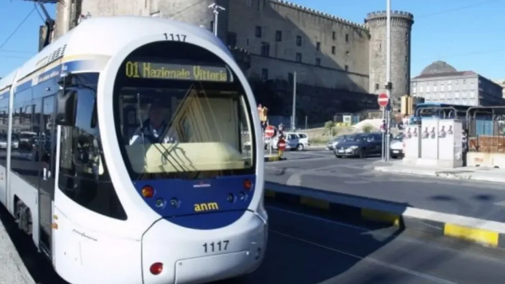 Trasporto tranviario a Napoli.