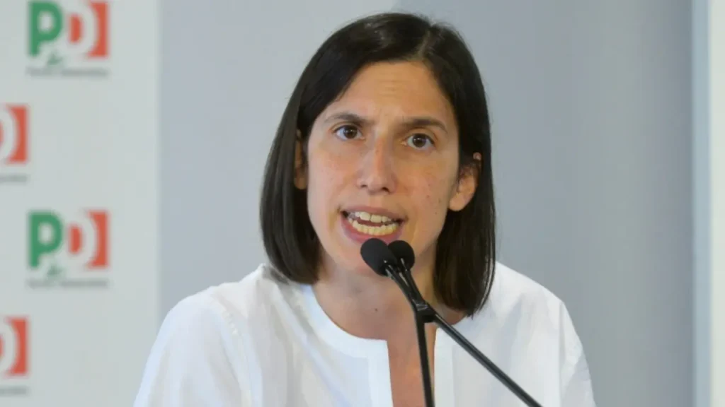La segretaria PD Elly Schlein