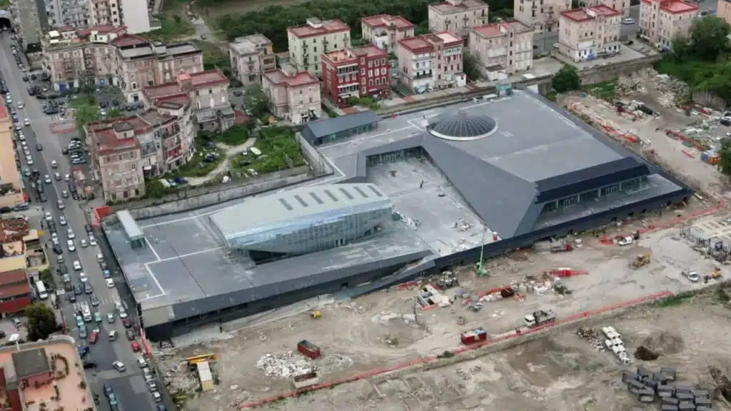 Porta del Parco a Bagnoli. Sede della nuova Metro Linea 2