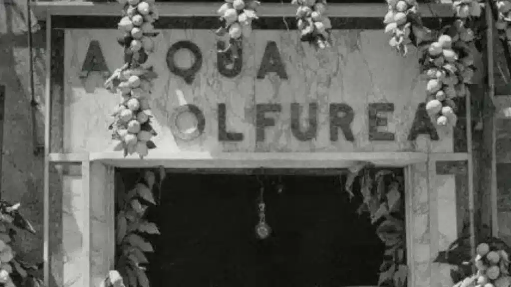 Acqua sulfurea. Foto FAI.