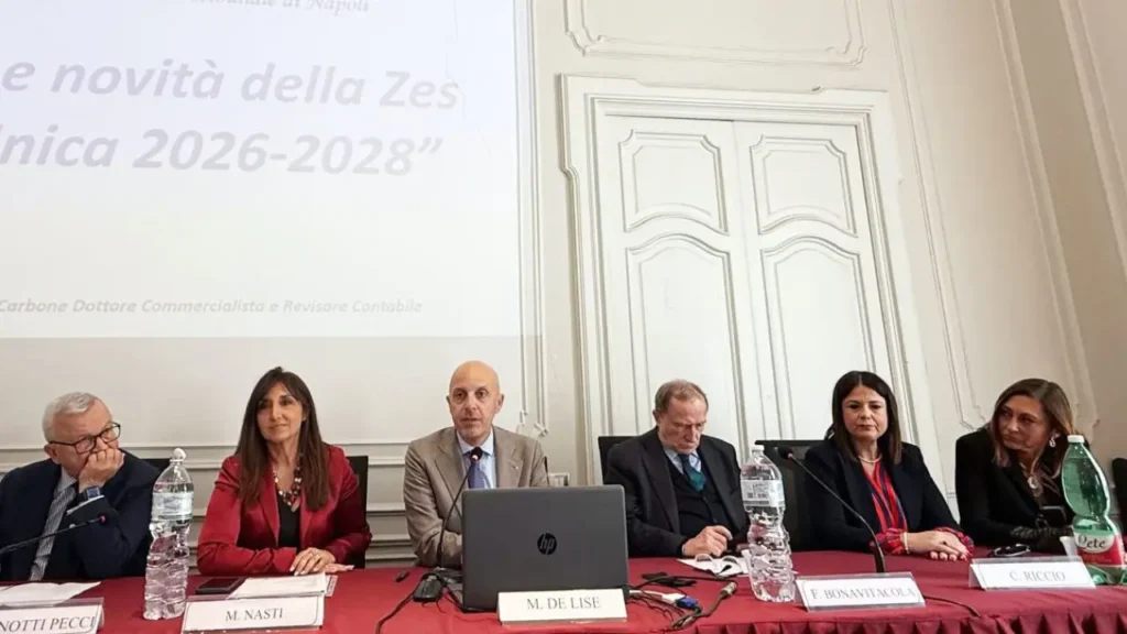 Tavolo tecnico su incentivi e Zes 2026.