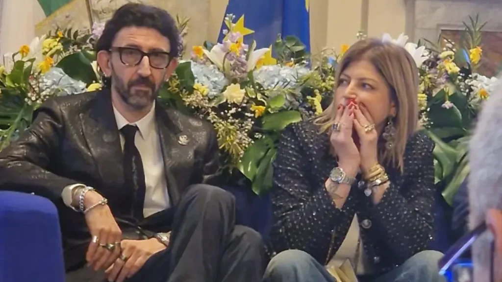 L'assessora alla cultura Raffaela Rita D'Ambrosio e il consigliere Massimo Lo Pilato.