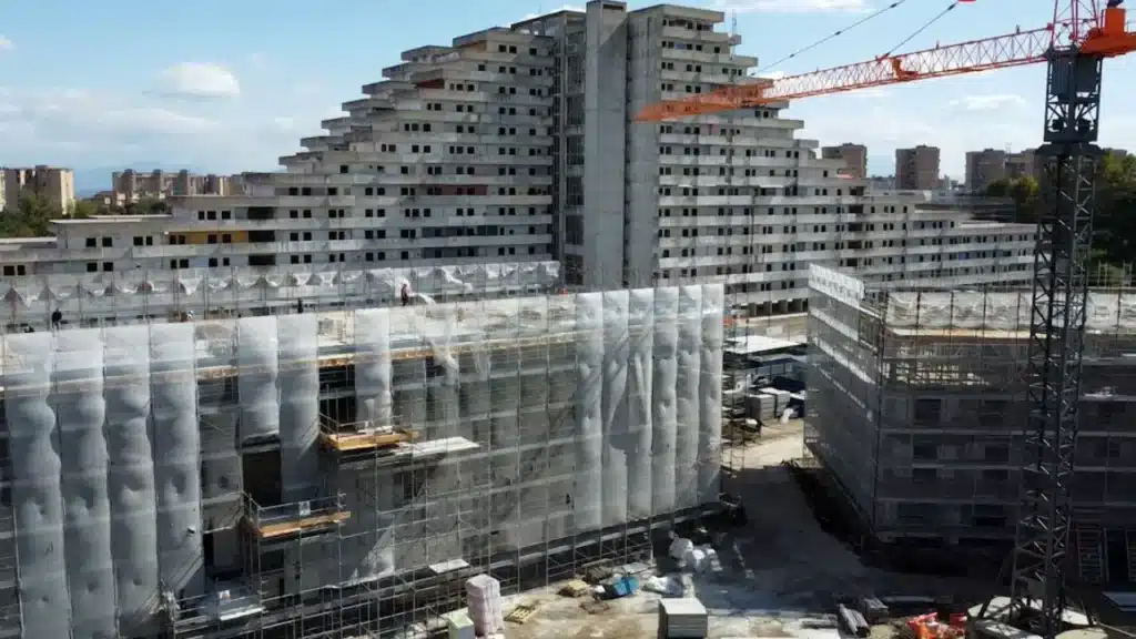 Cantieri a Scampia per il progetto Restart.