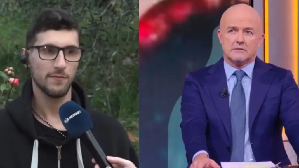 Mario Ocone, fratello di Antonia, ai microfoni di "Dentro la Notizia" di Canale 5.