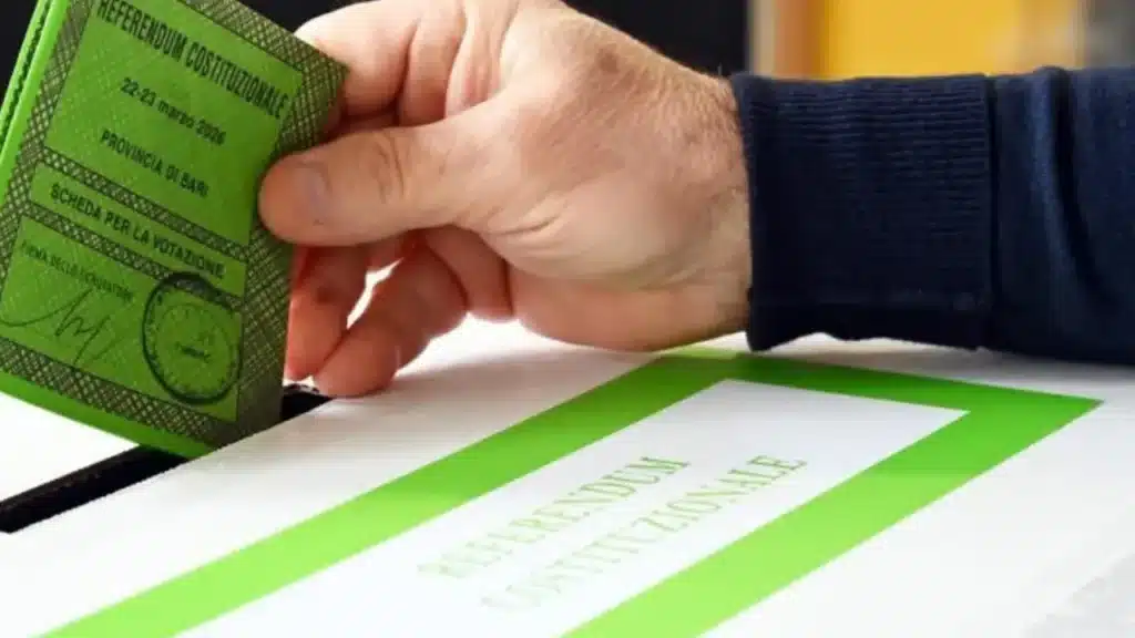 Referendum giustizia del 22 e 23 marzo. Urne.