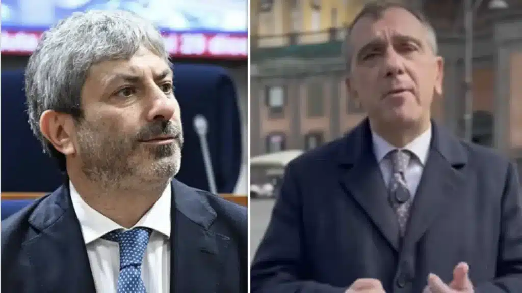 Severino Nappi e Roberto Fico