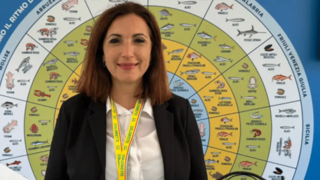 Daniela Borriello responsabile di Coldiretti pesca.