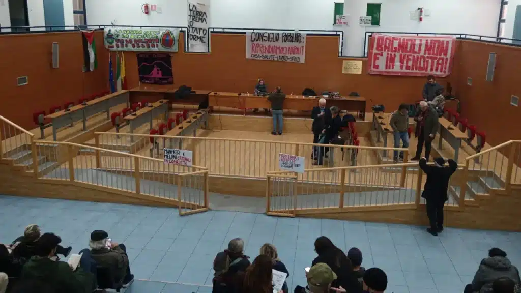 Consiglio Comunale Popolare a Bagnoli del 27 marzo.