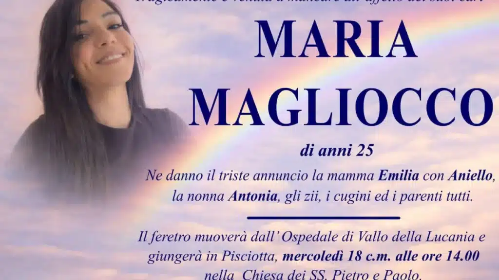 Funerali Maria Magliocco