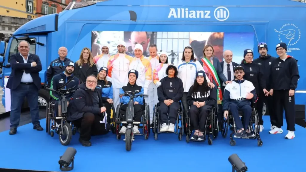 Fiamma Paralimpica Napoli