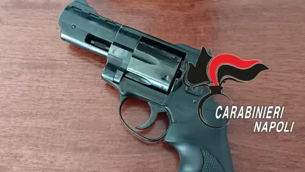 pistola Ercolano arresto