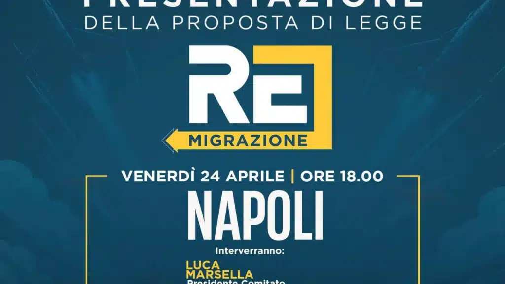 locandina "Remigrazione e Riconquista”