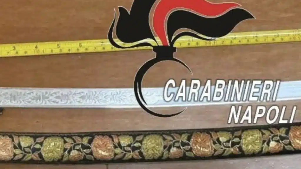 katana Foto carabinieri