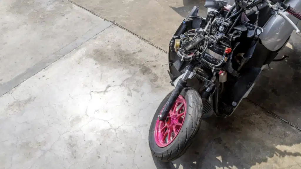Incidente moto - immagine di repertorio