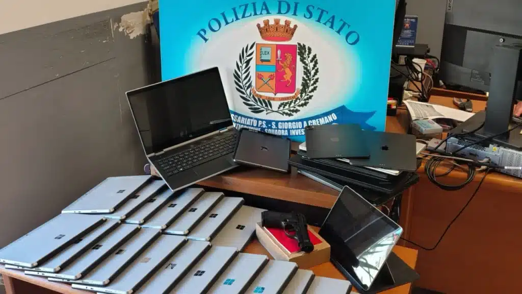 computer rubati all’ITI Medi