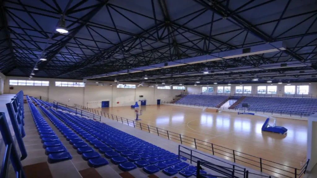 Il Palazzetto dello Sport di Giugliano