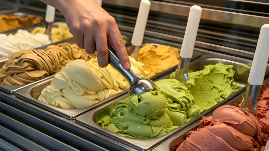 esposizione gelati - immagine di repertorio