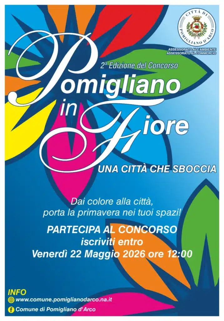 Pomigliano in fiore locandina
