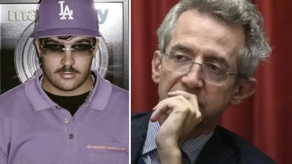 Gaetano Manfredi e Geolier