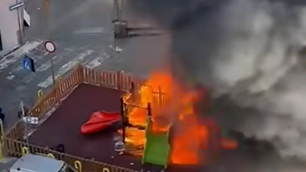 Incendio Rione Sanità