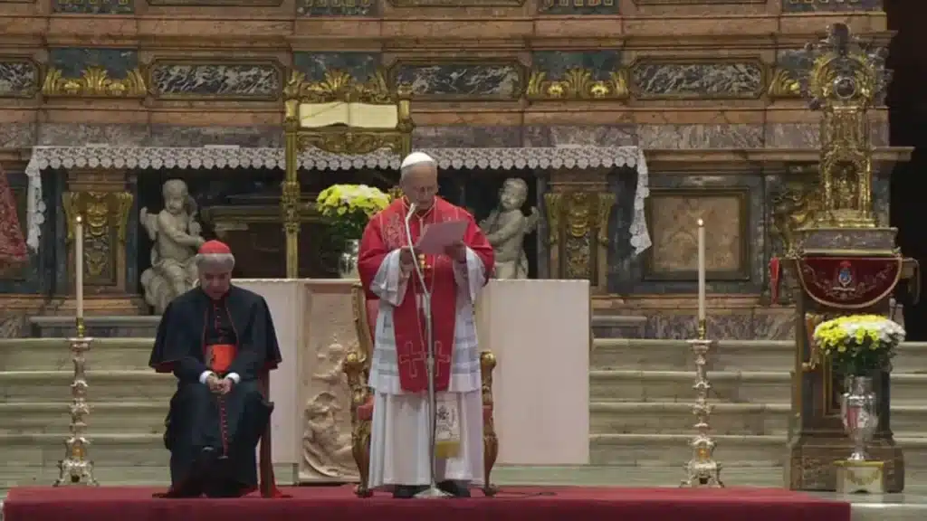 Papa Leone XIV al Duomo di Napoli