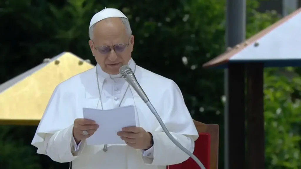 Papa Leone XIV in Piazza Calipari ad Acerra