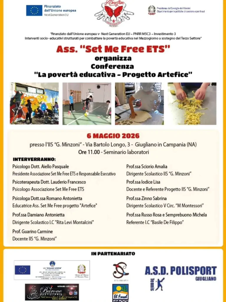 La locandina dell'evento