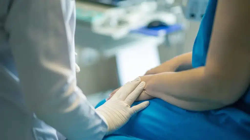 Medico con paziente - immagine di repertorio