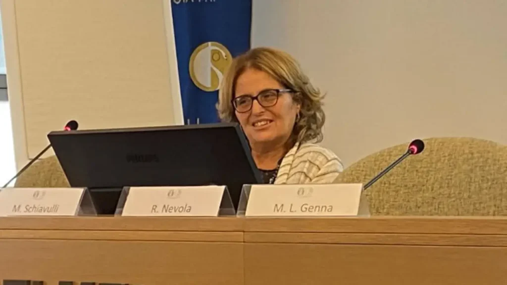 La dottoressa Maria Ludovica Genna