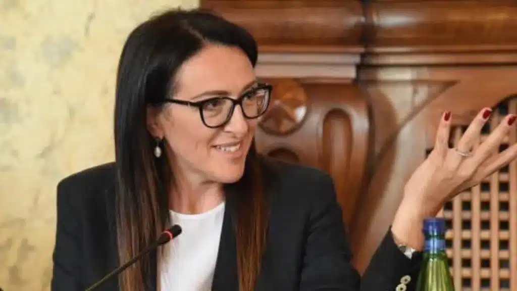 La senatrice Valeria Valente