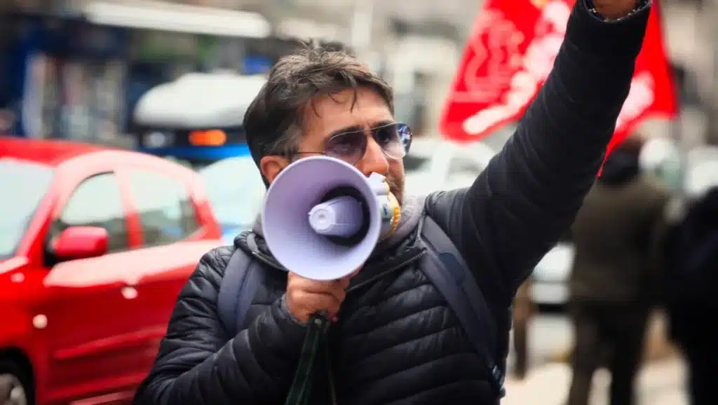 Marco D'Acunto, segretario della Fp Cgil Campania