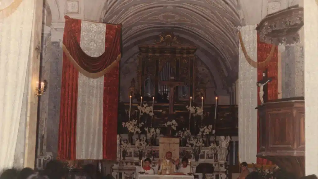 Crocifisso ligneo del XVIII secolo appartenente alla Chiesa di San Michele Arcangelo