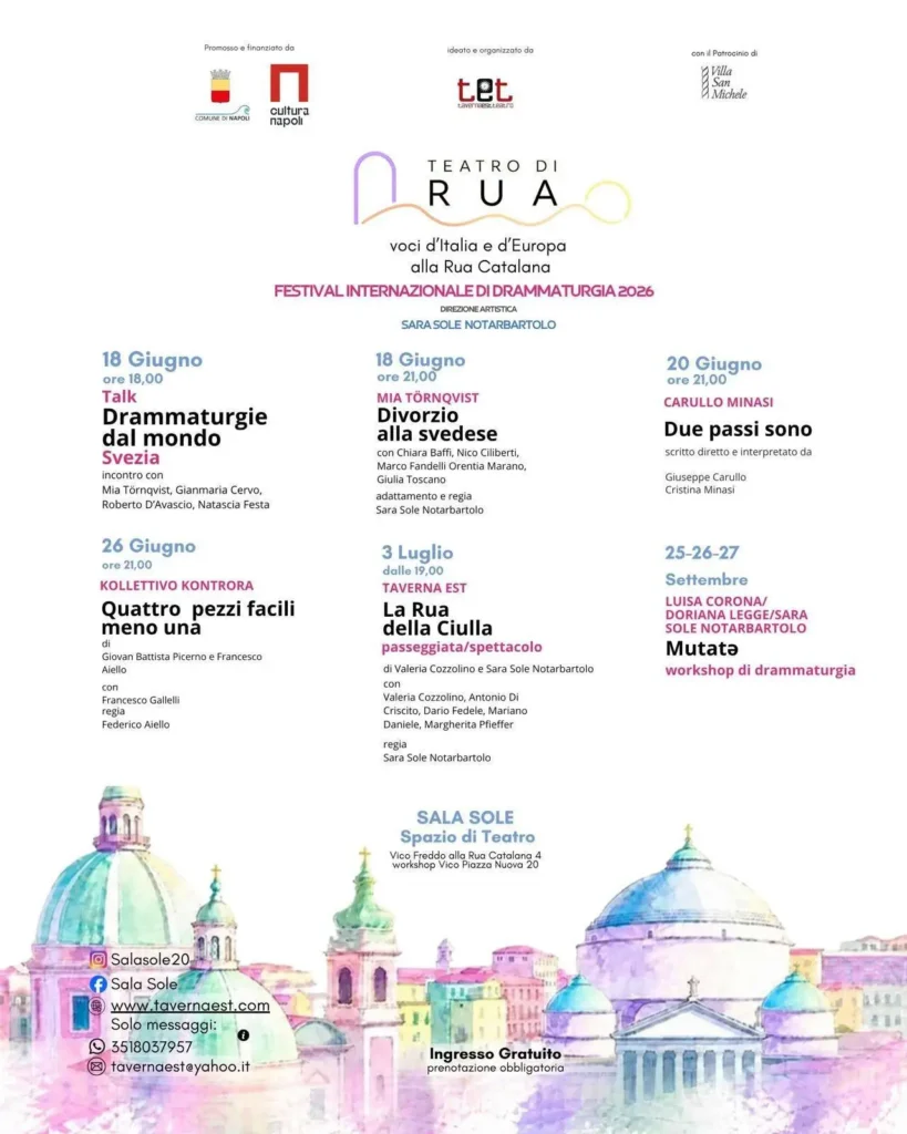 Cultura Napoli 2026