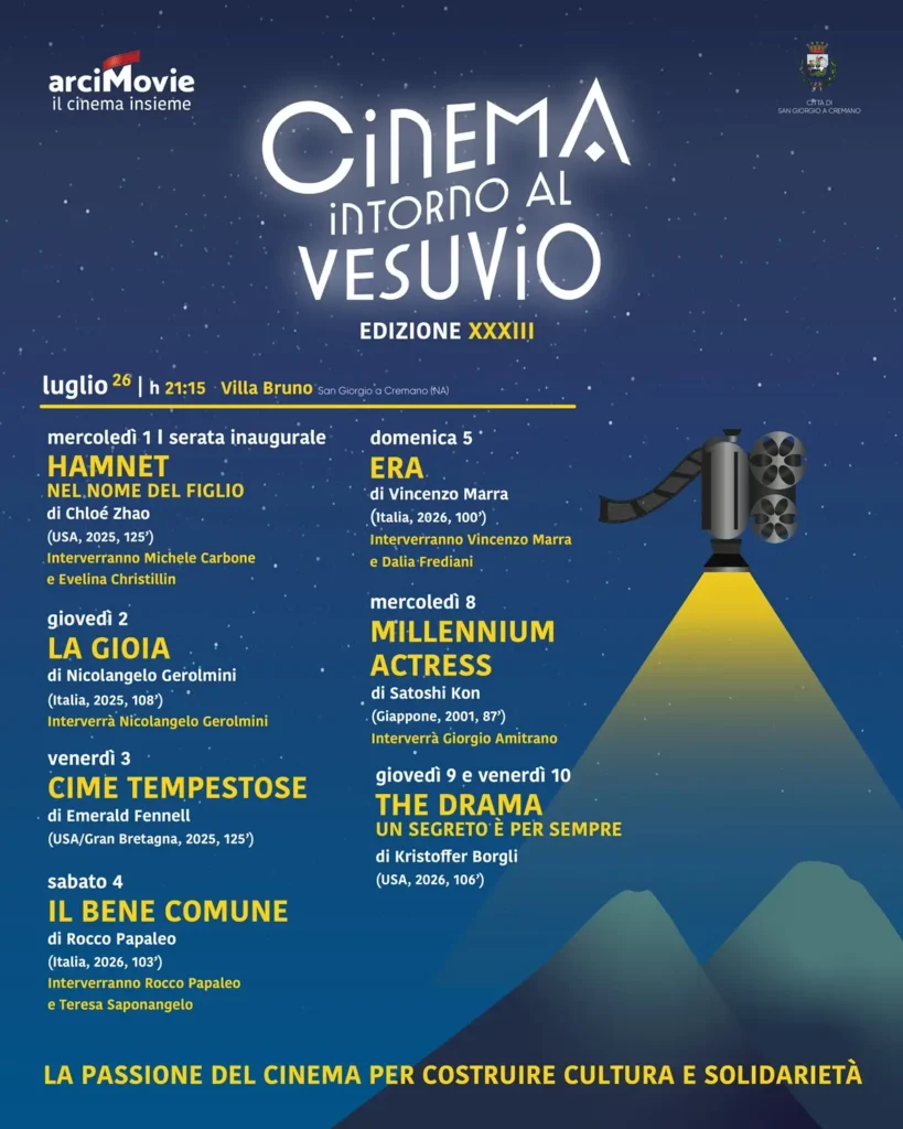 Cinema intorno al Vesuvio