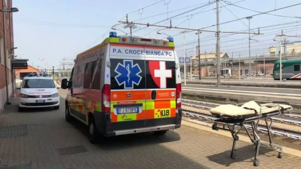 Ambulanza in stazione