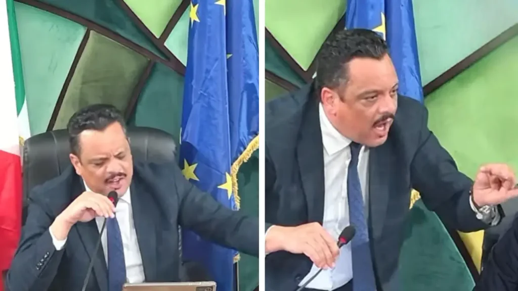 L'ira del Presidente Somma durante il consiglio comunale
