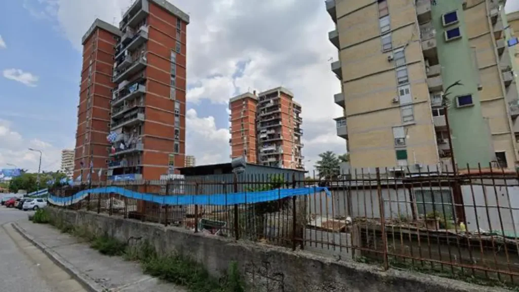 L'area dei Sette Palazzi a Scampia