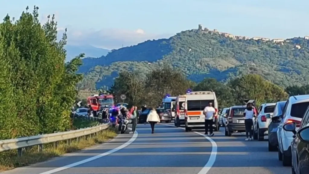 Un tratto della Cilentana