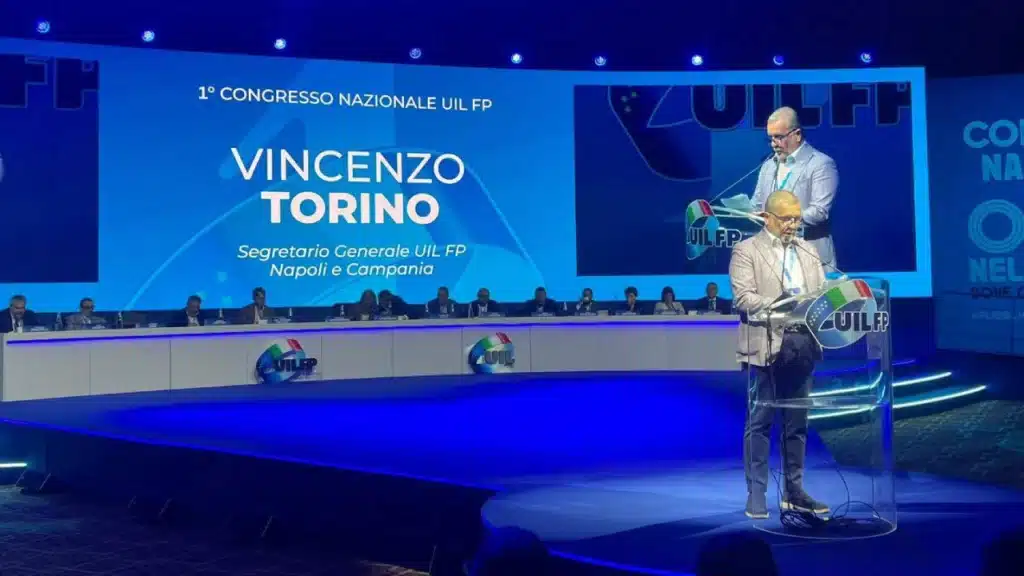 Uil Fp Napoli e Campania, Vincenzo Torino