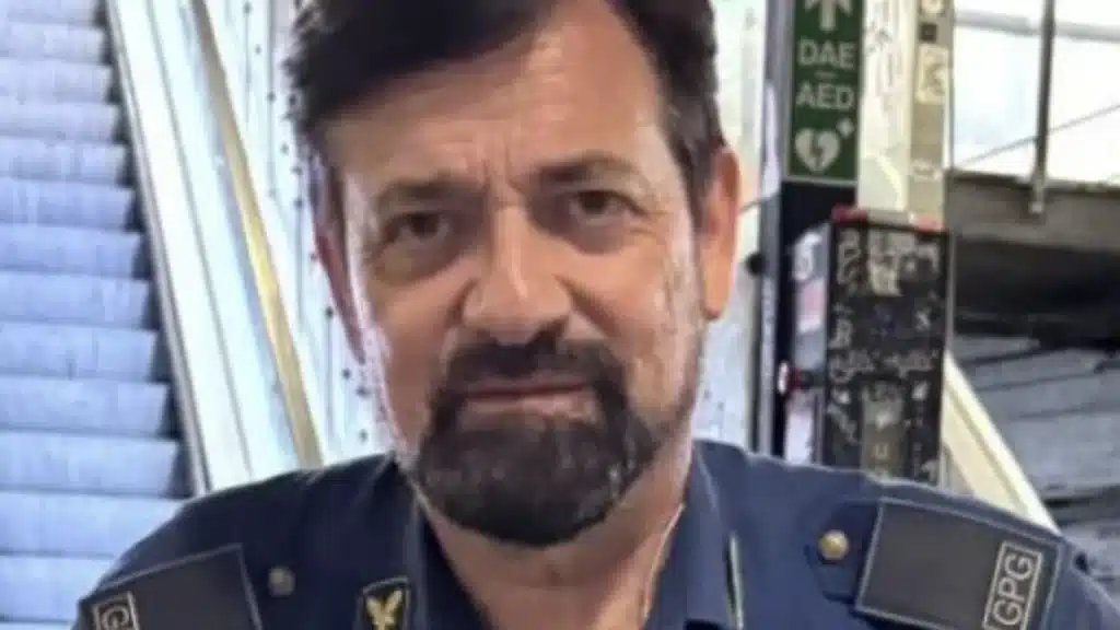 vigilante che ha salvato il controllore