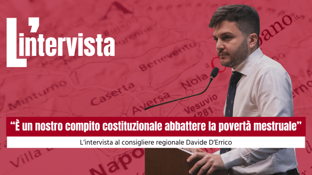 L'intervista al consigliere regionale Davide D'Errico