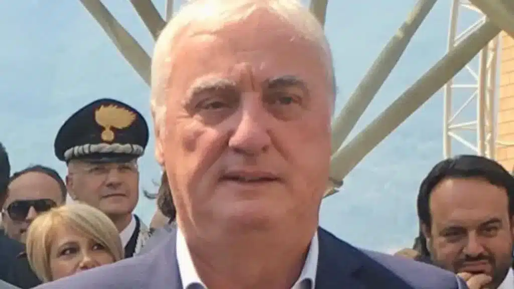 Gianfranco Valiante, ex sindaco di Baronissi. Dal profilo Facebook ufficiale